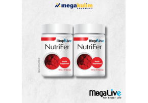Megalive Nutrifer 480Mg 2 X 60 Vegecaps