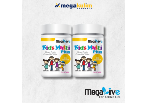 MegaLive Kids Multi Plus Chewable Tablet (2 x 60's)