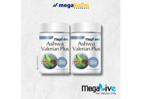 MegaLive Ashwa Valerian Plus (2 x 60's)